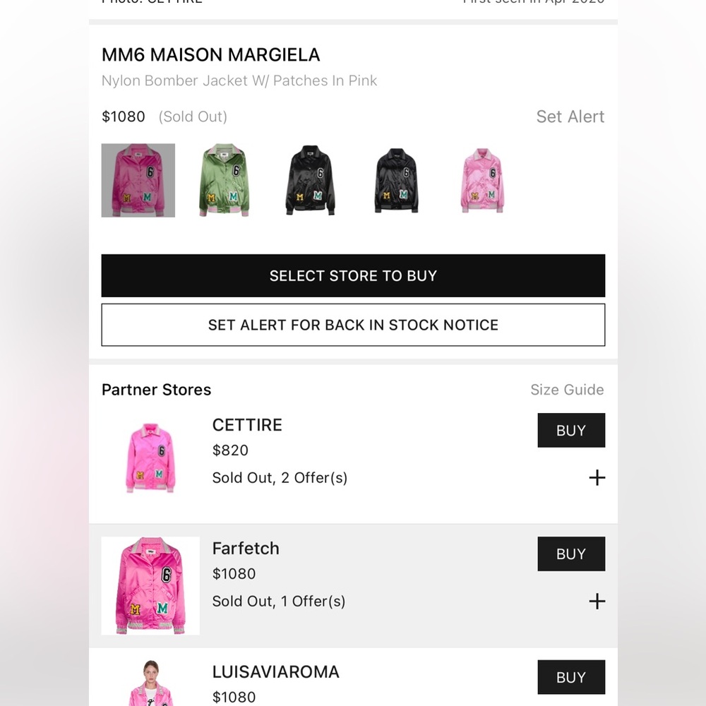 Mm6 Maison Margiela Mm6 Maison Margiela Logo Patchwork Bomber Jacket View 2